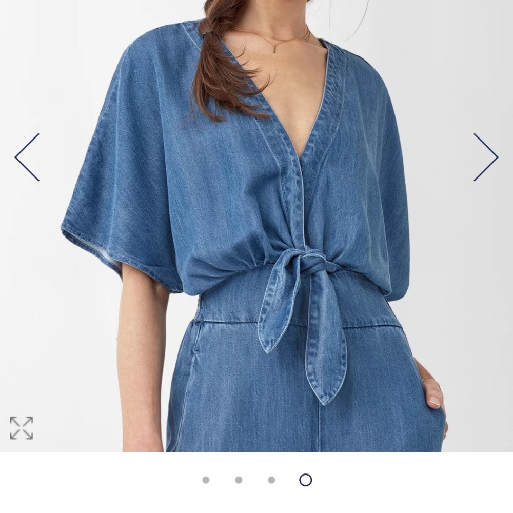 Desert Batik Tie Waist Jumpsuit